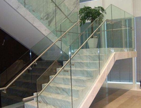 济源楼梯扶手钢化玻璃